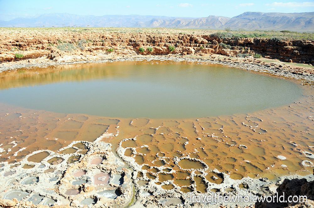 Salt depression in Socotra