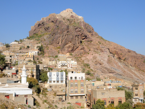 Yemen Taiz Castle