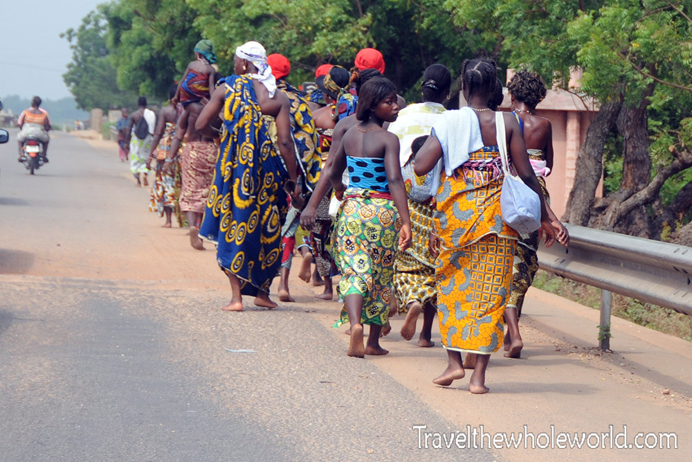 Benin Ouidah Voodoo March