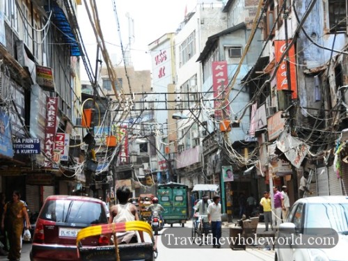 India New Delhi Street