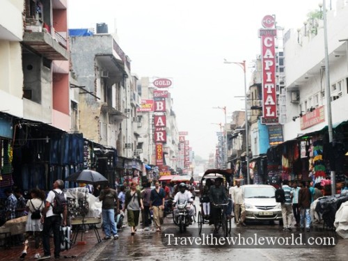 India New Delhi Street