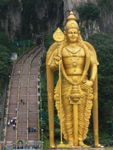 Malaysia Batu Statue