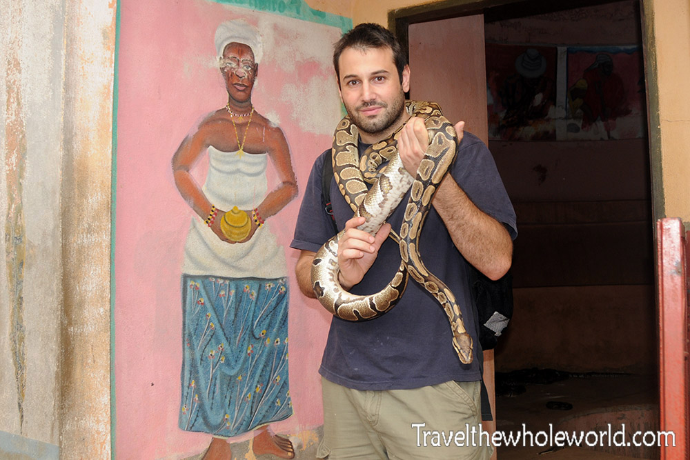 Benin Ouidah Voodoo Snake Temple