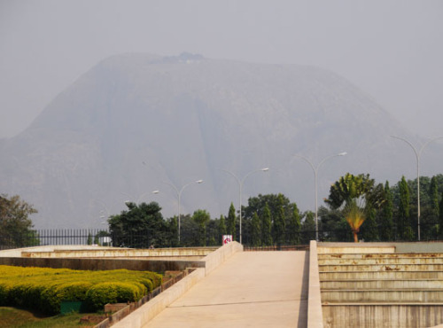 Nigeria Abuja Millenium Park Rock