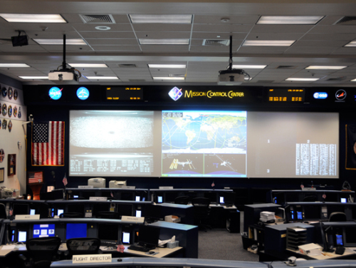 Texas NASA Mission Control Center