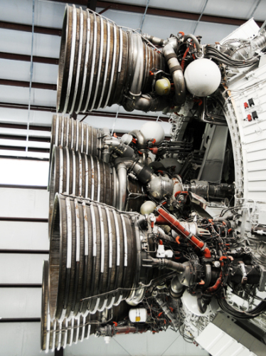 Texas NASA Saturn V Engines