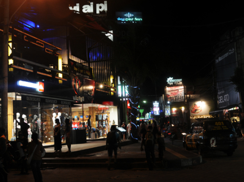 Bali Downtown Night