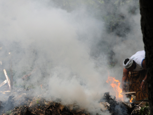 Indonesia Bali Fire