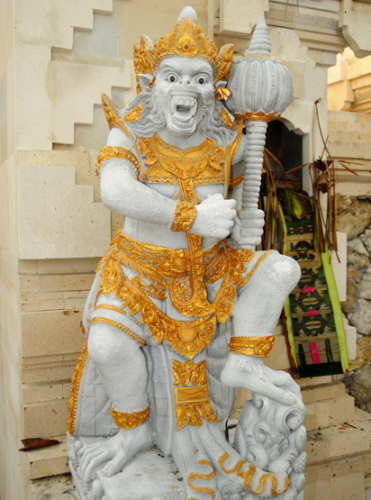 Indonesia Bali Hindu Temple Statue