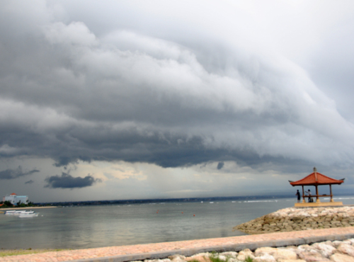 Indonesia Bali Storm