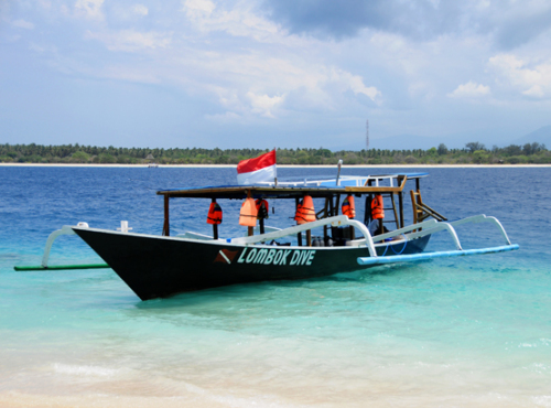 Indonesia Lombok Island Boat