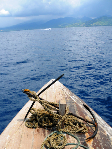 Indonesia Lombok Island Ferry Anchor