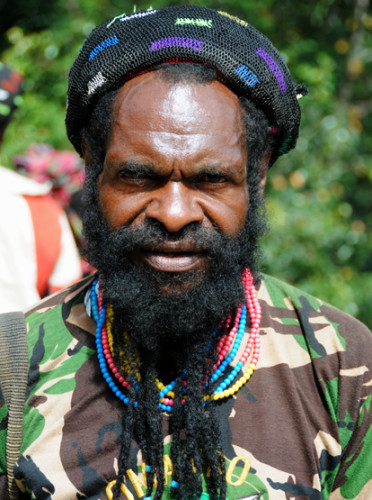 West Papua Sugapa Man