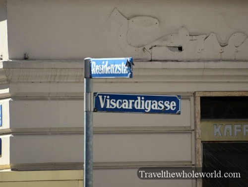 Germany Munich Viscardigasse Street