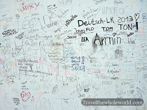 Munich Olympic Tower Graffiti