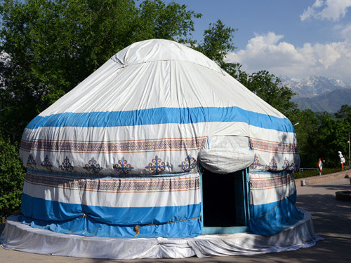Kazakhstan Almaty Kok Tobe Yurt