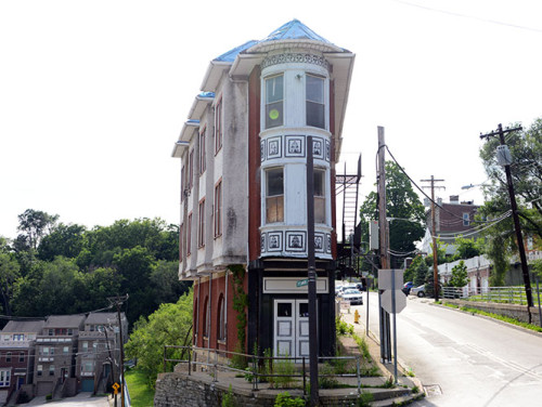 Ohio Cincinnati Skinny House