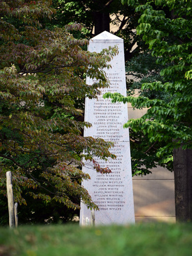 Connecticut Hartford Ancient Cemetery Obelisk