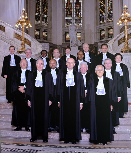 Netherlands The Hague Peace Palace Judges