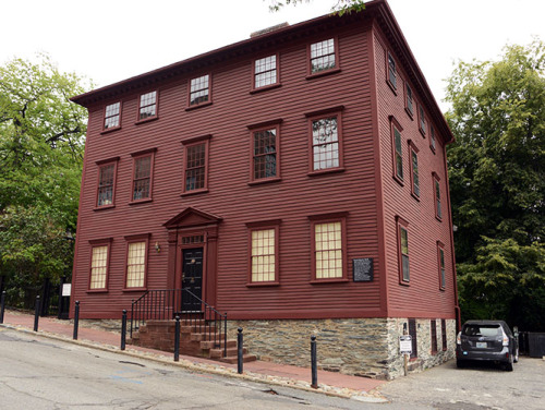 Rhode Island Providence Old Brick School House