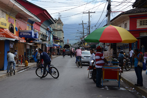 Nicaragua Granada Market Entrance