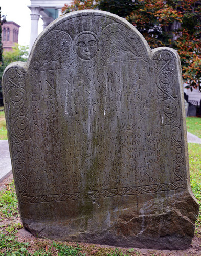 Rhode Island Newport Cemetery Grave Stone