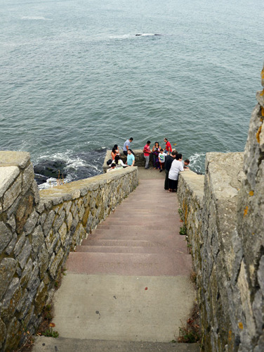 Rhode Island Newport Cliffs 40 Steps