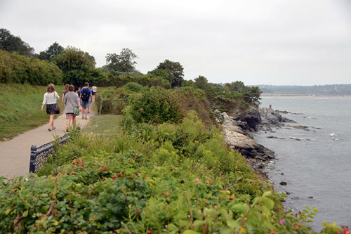 Rhode Island Newport Cliffs Trail