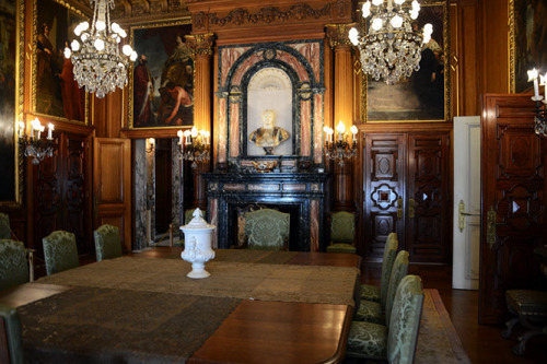 Rhode Island Newport Mansion Inside
