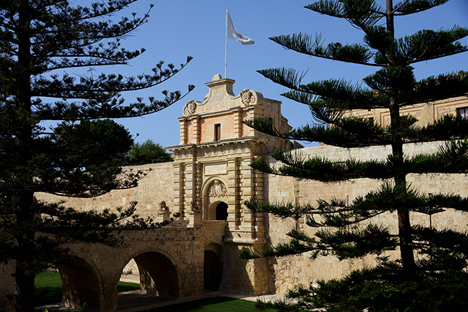 Malta Mdina Entrance