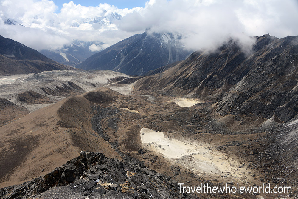 Nepal Khumbu Valley Lobuche Scramble View