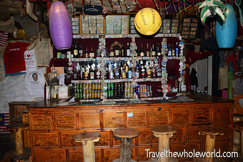 Nepal Khumbu Valley Namche Bazaar Bar