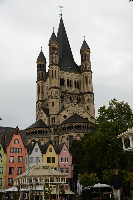 German Cologne Great St. Martin Church