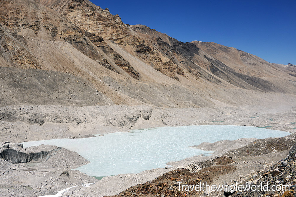 Everest Tibet Frozen Lake