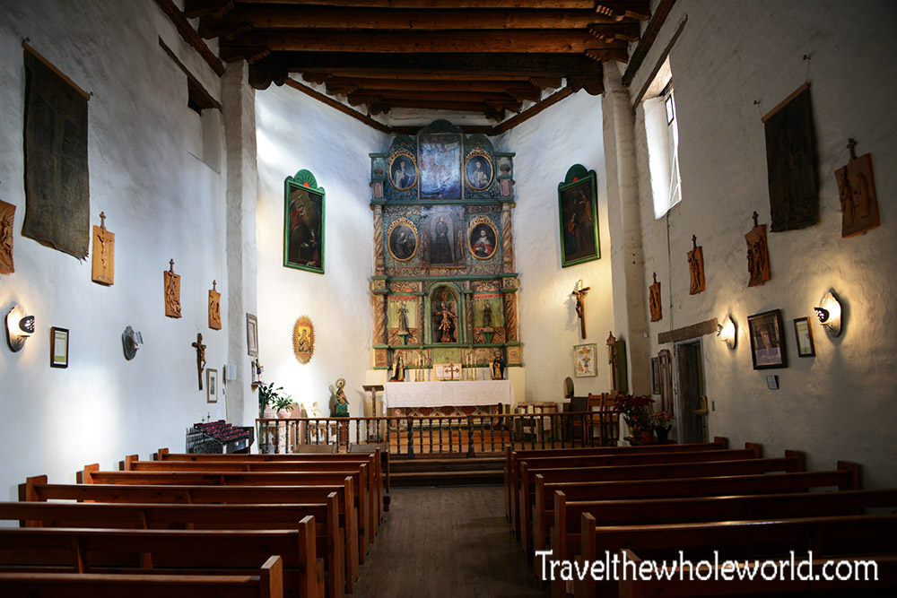 Inside San Miguel Mission Santa Fe