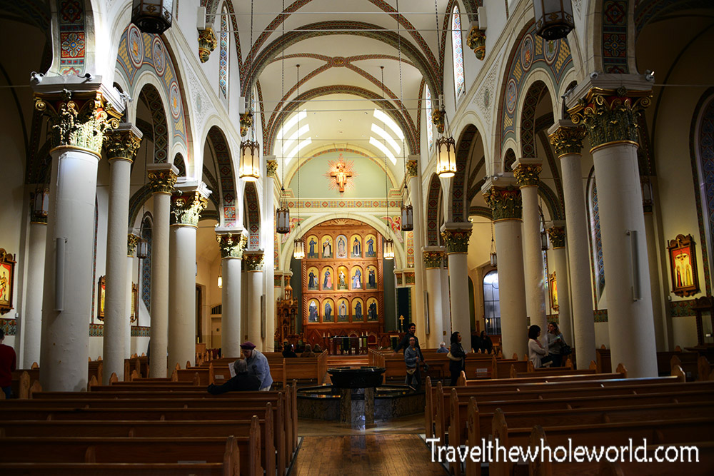 Inside St Francis Basilica Nave