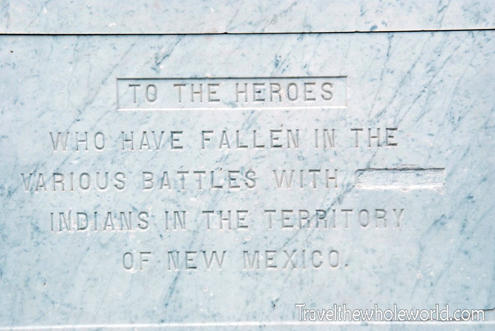 Santa Fe Plaza Indian War Monument