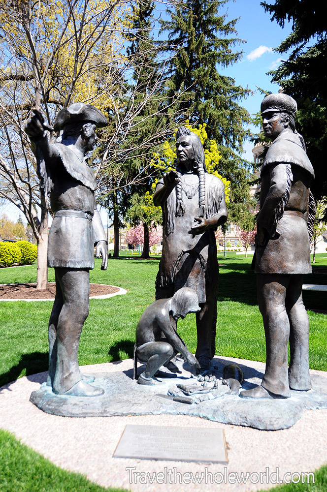 Idaho Boise Native American Statue