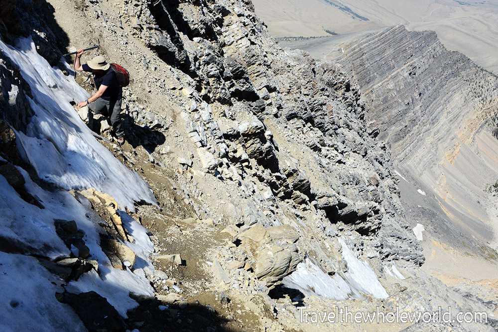 Borah Peak Exposed Ridge