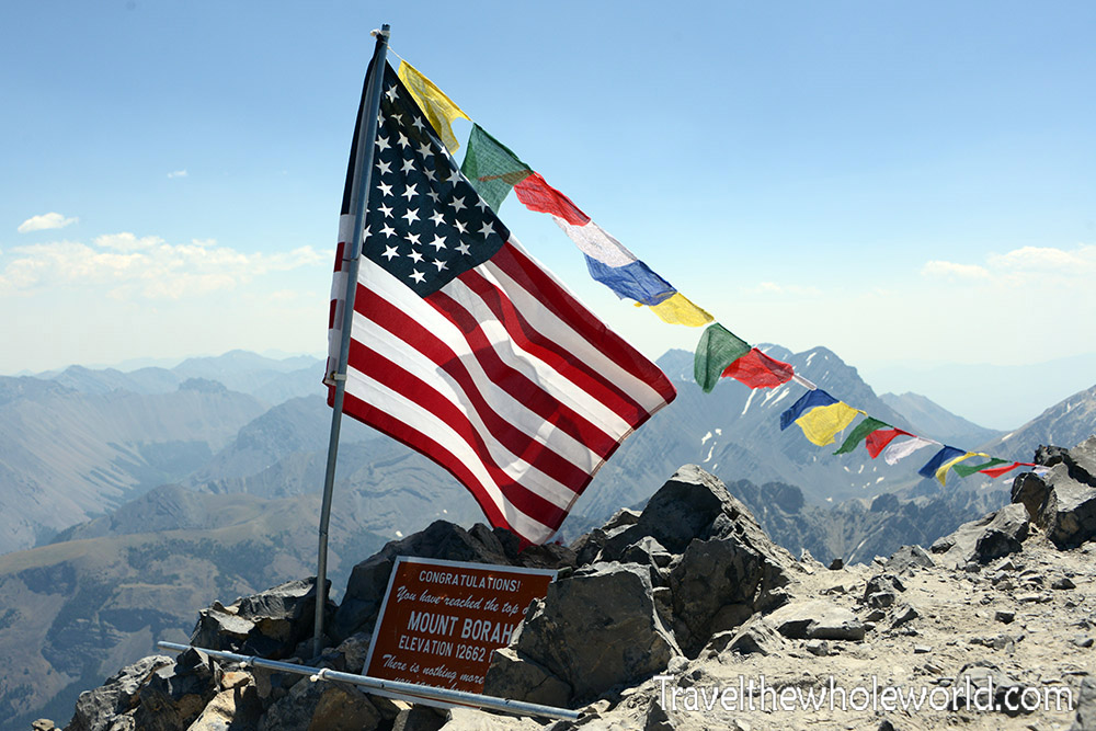 Borah Peak Summit Top of Idaho