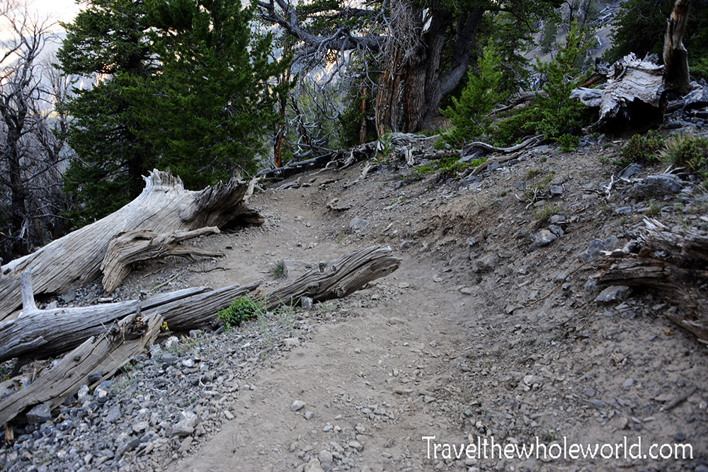 Idaho Borah Peak Steep Trail