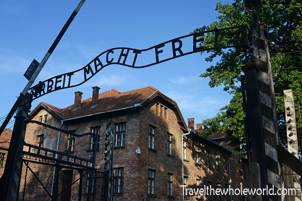 Auschwitz Sign Work Sets You Free