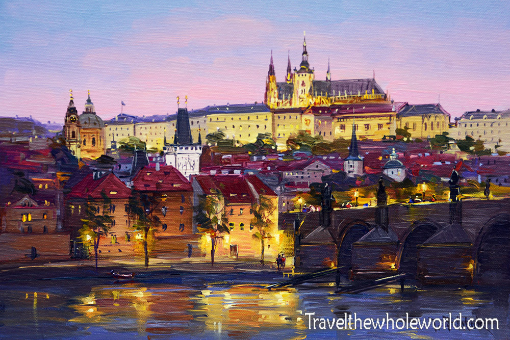 Painting of Prague