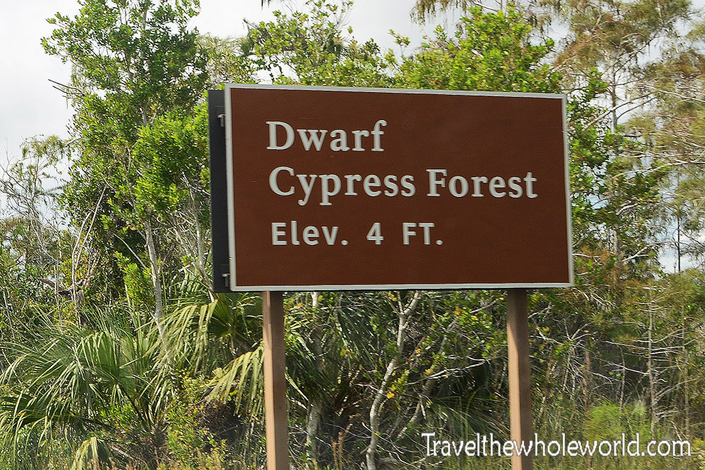Everglades Elevation Marker
