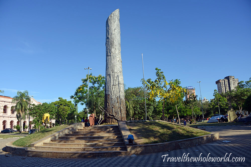 Asuncion Plaza de Armas Paraguay