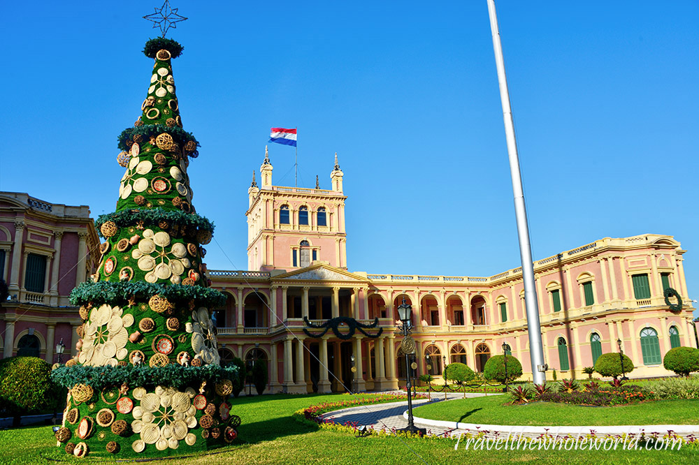 Paraguay Ascuncion Palacio de los López Presidential Palace
