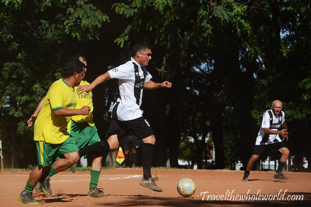 Paraguay Soccer Match Futbol