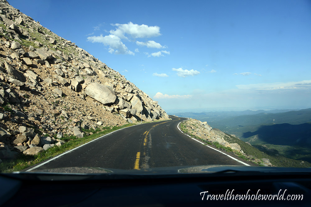 Road to Mt. Evans Colorado