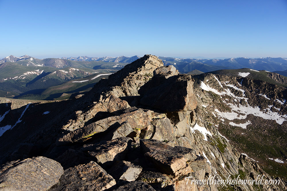 Mt. Evans to Mt. Bierstadt traverse