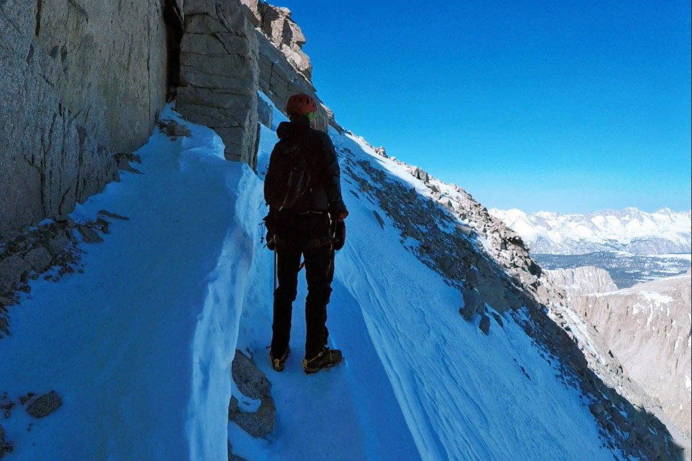 Mt Whitney Mountaineers Route traverse